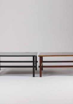 Compasso - Pair of Coffee Tables Model 740 by Gianfranco Frattini for Cassina