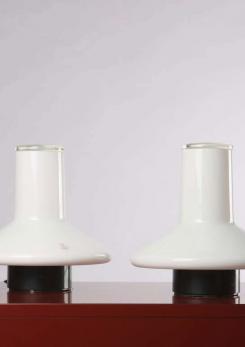 Compasso - Pair of "Coro" Table Lamps by Roberto Pamio for Leucos