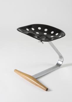 Compasso - Pair of "Mezzadro" Stools by Achille Castiglioni for Zanotta Compasso - Pair of "Mezzadro" Stools by Achille Castiglioni for Zanotta