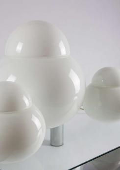 Compasso - Set of Three "Daruma" Table Lamps by Sergio Asti for Candle