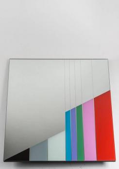 Compasso - Wall Mirror by Eugenio Carmi for Acerbis