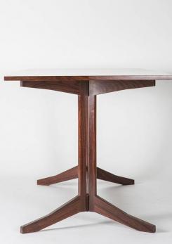 Compasso - Rosewood Desk Manufactured by Poggi