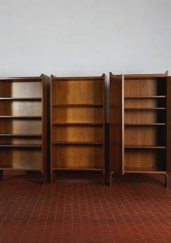 Compasso - Set of Two "Mariano" Bookshelves by Castiglioni For Gavina Compasso - Set of Two "Mariano" Bookshelves by Castiglioni For Gavina