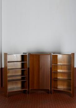 Compasso - Set of Two "Mariano" Bookshelves by Castiglioni For Gavina Compasso - Set of Two "Mariano" Bookshelves by Castiglioni For Gavina